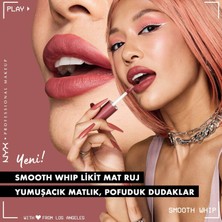 Nyx Professional Makeup Smooth Whip Kremsi Likit Mat Ruj - Teddy Fluff