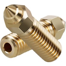 Hobi Mekatronik Creality K1-K1 Max-Cr M4 Uyumlu Pirinç Nozzle(0.4mm)