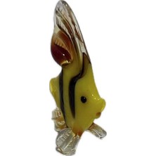 Hasyılmaz El Yapımı Mini Murano Cam Balık Biblo A155-03