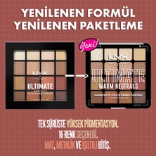 Nyx Professional Makeup Ultimate Shadow Palette - Warm Neutrals Göz Farı Paleti