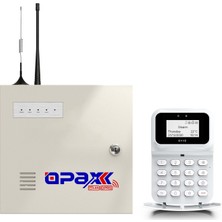 OPAX-2747 Gprs&lan Alarm Paneli Bgr-10 Kablolu Sirenli  Full Set  (1 Yıl Ahm Ücretsiz)