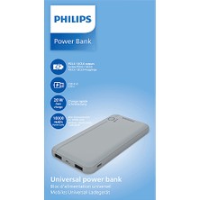 Philips DLP1812PV 10.000 Mah Pd Taşınabilir Şarj Cihazı Gümüş