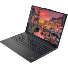 Lenovo Thinkpad E16 21JQS216MX08 I7-1355U 16GB 1tbssd MX550 16" Fullhd+ W11P Taşınabilir Bilgisayar