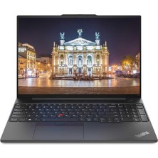 Lenovo Thinkpad E16 21JQS216FD I5-1335U 16GB 512SSD 16" Fullhd+ Freedos Taşınabilir Bilgisayar