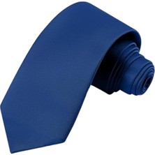 Mood Agenda Erkek Düz Renk Saten Kravat