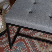 Püff Konsept Aren Modern Dekoratif Bench