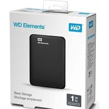 Wd 1tb 2,5 Taşınabilir Harddisk 3.0