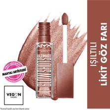 Nyx Professional Makeup Ultimate Glow Shots Işıltılı Likit Göz Farı - 09 Mango Moment