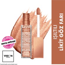 Nyx Professional Makeup Ultimate Glow Shots Işıltılı Likit Göz Farı - 08 Twisted Tangerine