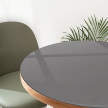 Decorita Masa Camı Ekvator Füme Cam