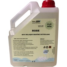 Rose Kimya Ev Tipi Sıvı Bulaşık Makine Deterjanı 3'lü Güç  3 kg