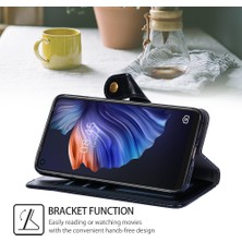 Seniee Blackview A53/A53 Pro Için Telefon Kılıfı Kart Yuvalı Deri Telefon Kılıfı (Yurt Dışından)