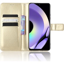 Seniee Oppo Realme 10 5g Için Kordonlu Deri Cüzdan Telefon Kılıfı (Yurt Dışından)