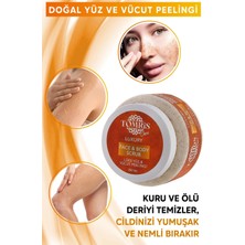 Tomris Care Lüks Yüz ve Vücut Peelingi - Arındırıcı, Nemlendirici ve Beyazlatıcı Etki 250 ml