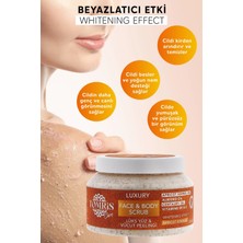 Tomris Care Lüks Yüz ve Vücut Peelingi - Arındırıcı, Nemlendirici ve Beyazlatıcı Etki 250 ml