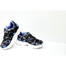 KAFKASLAR AYAKKABI Kız Çocuk Kelebek Desenli Renkli Ortopedik Sneakers Spor Ayakkabı