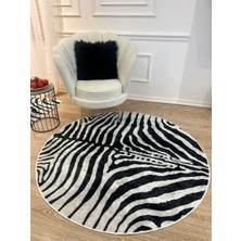 Brillant Zebra Desenli Dekoratif Halı