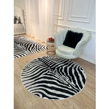 Brillant Zebra Desenli Dekoratif Halı