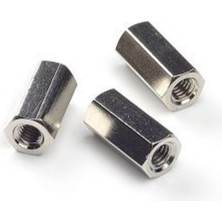 Altınkaya YP-410 Altınkaya M3 Dişi/dişi Pirinç Yükseltme Parçası 50'li Paket