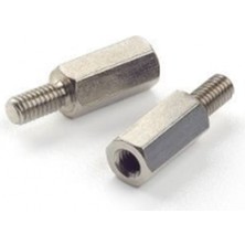 Altınkaya YP-515 Altınkaya Erkek/dişi Pirinç M3 Yükseltme Parçası 50'li Paket