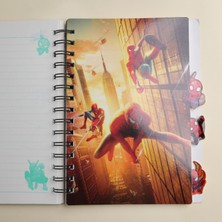 Piraye Gift Spider-Man  Örümcek Adam  3 Boyutlu  Defter Ayraçlı