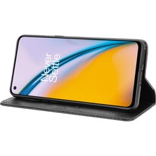 Seniee Oneplus Nord 2 5g Cüzdan Deri Flip Telefon Kılıfı (Yurt Dışından)