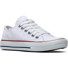 Tonny Black Unisex Beyaz Kalıp Sneaker Ayakkabı Düz Taban Kadınlar İçin Rahat Tasarım