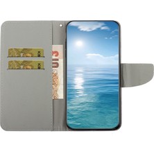 LRtools Samsung Galaxy S24+ Pu Deri Desen Baskı Stand Kapağı (Yurt Dışından)