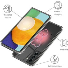 LRtools Samsung Galaxy S24+ Tpu Case Anti-Çizelge Desen Baskı Telefon Kapağı (Yurt Dışından)