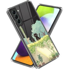 LRtools Samsung Galaxy S24+ Tpu Case Anti-Çizelge Desen Baskı Telefon Kapağı (Yurt Dışından)