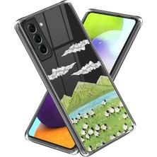 LRtools Samsung Galaxy S24+ Tpu Case Anti-Çizelge Desen Baskı Telefon Kapağı (Yurt Dışından)