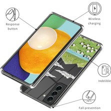 LRtools Samsung Galaxy S24+ Tpu Case Anti-Çizelge Desen Baskı Telefon Kapağı (Yurt Dışından)