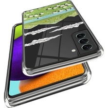 LRtools Samsung Galaxy S24+ Tpu Case Anti-Çizelge Desen Baskı Telefon Kapağı (Yurt Dışından)