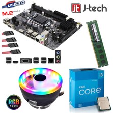 J-Tech I5-6500 3,60GHZ + 8gb Ram + H110 Anakart 1151PIN + Rainbow Cpu Fan Bundle Motherboard