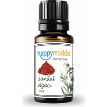 Happymodds Sandal Ağacı Aromaterapi Uçucu Yağ Esansiyel Buhurdanlık Yağı 10 ml