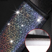 Cdwishbest Pkk Yumuşak Emniyet Kemeri Omuz Pedleri Bling Rhinestone Emniyet Kemeri Omuz Korumak Kapak Yastık Renk Rhinestones Dekor Emniyet Kemeri Kapağı (Yurt Dışından)