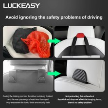 Cdwishbest MY-GA98CF Luckeasy Tesla Model 3 Model Y Araba Koltuğu Kanca Depolama Taşınabilir Iç Oto Aksesuarları Model3 Asılı Kanca (Yurt Dışından)