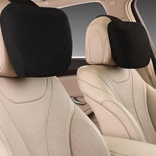 Cdwishbest Kahverengi Tarzı Ar Kafalık Maybach Tasarım S Sınıfı Ultra Yumuşak Yastık Süet Kumaş Mercedes-Benz 29*19CM Arka Yastık Aksesuarları (Yurt Dışından)