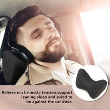 Cdwishbest Lacivert Tarzı %100 Hafızalı Köpüklü Araba Boyun Yastığı, Çok Sürüşlü Rahat Koltuk Başlık Minderi Desteği, Otomotiv Aksesuarları(1 Paket) (Yurt Dışından)