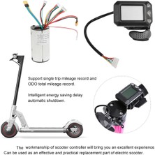 Passing 36V Elektrikli Scooter Denetleyicisi + LCD Ekran + Fren + Uzatma Kablosu Motor Kontrol Cihazı Elektrikli Scooter Parçası (Yurt Dışından)