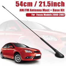 Passing Am/fm Araba Radyo Çatı Anteni Antenler Direk + Taban Kiti Ford Focus Modelleri Için 2000-2007 XS8Z-18919-AA (Yurt Dışından)