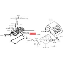 Passing Pcv Vana 1035A422 6P1361 Mitsubishi Lancer Outlander Eclipse Asx Pajero V97 1181053J01 11810-53J00 11810EA200 (Yurt Dışından)