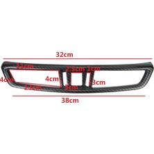 Passing Adet Araba Ac Havalandırma Merkezi Klima Çıkış Kapağı Trim Nissan Qashqai Için J11 X-Trail x Trail T32 2014-2020 (Yurt Dışından)