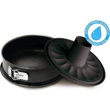 Depposite Çift Tabanlı 2 Li Kelepçeli Kek Kalıbı Guardini 24 cm H:7,7