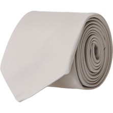 ALTINYILDIZ CLASSICS Erkek Gri Düz Klasik Kravat