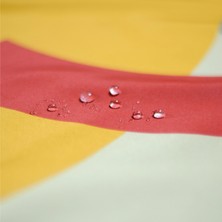 Vera Prayer Mats - Sunrise, Taşınabilir Seccade, Seyahat Seccadesi, Cep Boy, Katlanabilir, Portatif, Su Geçirmez, Modern Tasarım, Yeşil