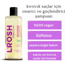 L'rosh L’rosh Perfect Curls Kıvırcık Saçlar Için Sülfatsız Şampuan