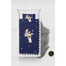 Talia Home Sevimli Hayvan Desenli Bebek Nevresim Takımı Çarşaflı TLABN-071