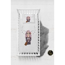 Talia Home Çizgifilm Desenli Bebek Nevresim Takımı Çarşaflı TLABN-014