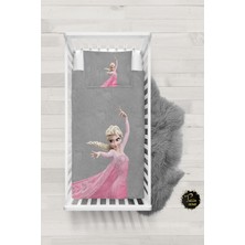 Talia Home Gri Elsa Bebek Nevresim Takımı Çarşaflı TLABN-274